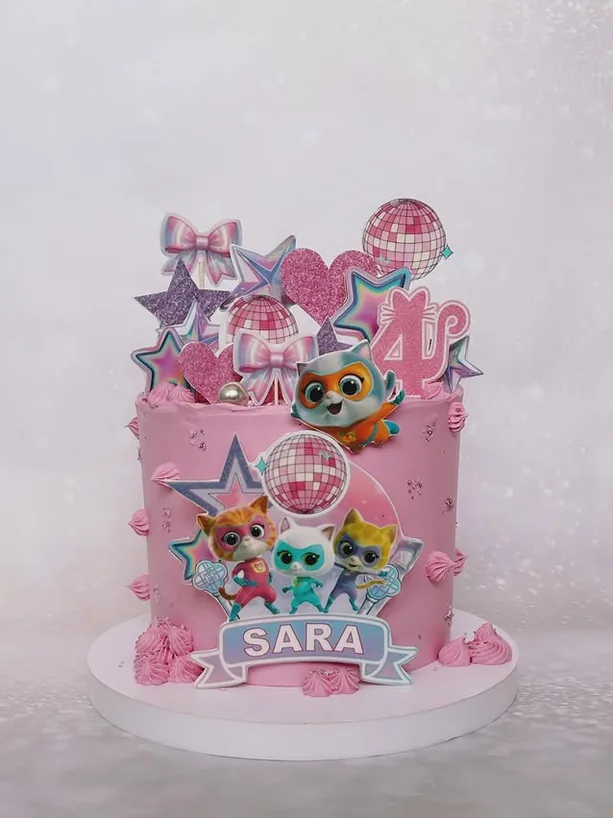 Gotowy tort klienta — Sara 4 lata